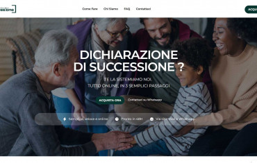 Creazione sito web Dichiarazione Pratiche Successione - 