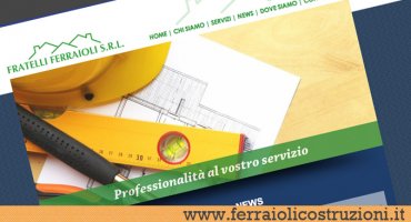 Realizzazione sito web Fratelli Ferraioli - Impresa di Costruzioni
