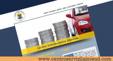 Realizzazione sito web Centro Servizi Lazio Sud