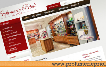 Profumerie Prioli - Profumerie Prioli: Prodotti per l'estetica, dalla cura del corpo alla cosmetica, dalla bigiotteria ai prodotti professionali per capelli.
