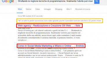 Puntini di sospensione in mezzo al Title dello snippet