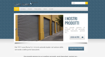 Realizzazione sito web Luna Serrande