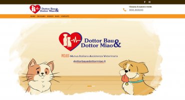 Realizzazione sito web Dottor Bau & Dottor Miao