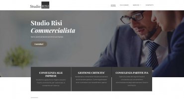 Realizzazione sito web Studio Commercialista Risi