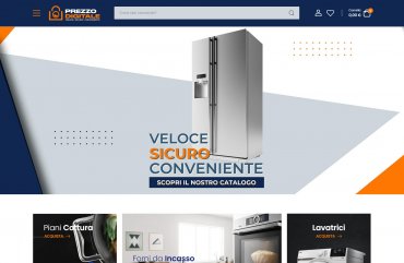 Restyling sito Ecommerce prezzodigitale.it