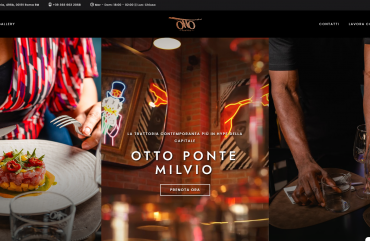 Nuovo sito Web per Otto Ponte Milvio
