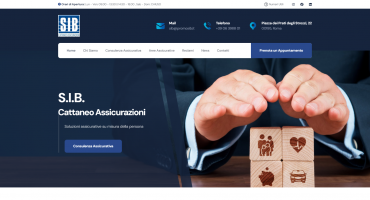 Nuovo sito web per Sib Cattaneo Assicurazioni
