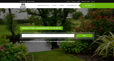 Creazione del Sito Web BrogioStore
