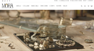 Creazione Sito Web Mora Gioielli