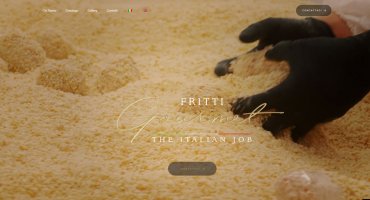 Realizzazione del sito web per Fritti Gourmet