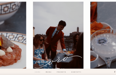Realizzazione del sito web per Oro Bistrot