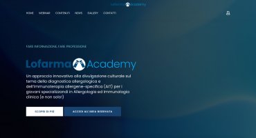 Realizzazione del Sito Web Lofarma Academy