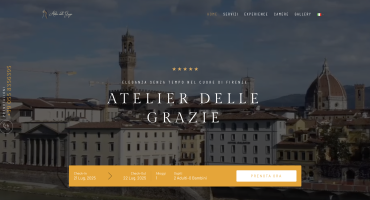 Sito web per Atelier delle Grazie
