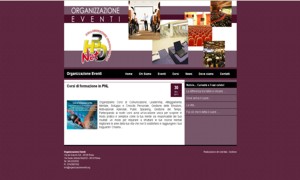 Pubblicato Sito Web Organizzazione Eventi